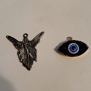 Evil Eye and Fairy Pendants